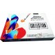23 PCS STUDIO ACRYLICS COLLECTION BOX 12 ASSORTED 20 ML TUBES WITH ACCESSORIES